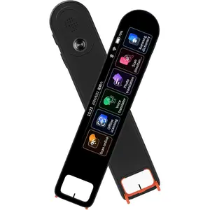 Translation Pen, 3.71" Scan Reader Pen with 142 Language, OCR Digital Translator Pen, Photo Translation, lapiz traductor de idiomas, Pen Translator for Study Travel Business (Black)