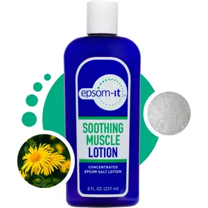 Soothing Muscle Lotion Bottle
