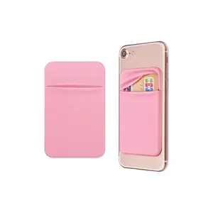 2-Pack Self-Adhesive Phone Card Holder – Stick-On Wallet for iPhone & Android, ID, Credit, and ATM Card Holder Sleeve