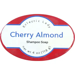 Cherry Almond Handmade Shampoo Soap