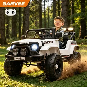 Summervibes Flash sale toy items 12V Kids Electric Ride-On Truck with Parental Remote, Dual Drive Motors, 3 Speeds Up to 5 MPH, Spring Suspension, LED Lights & Built-In Music, Rechargeable Safe Toy Vehicle, Great Gift for Kids