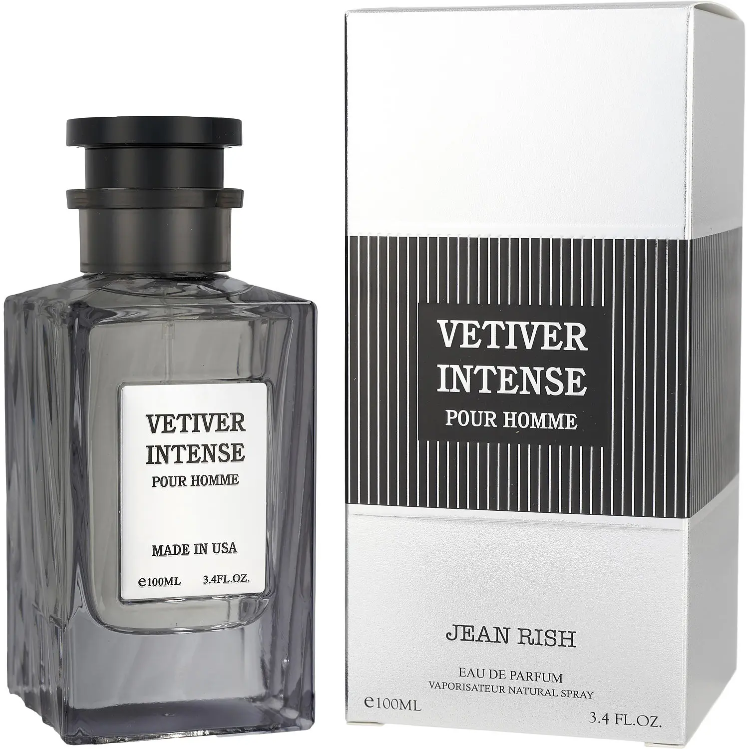 Jean Rish Vetiver Intense By Jean Rish Eau De Parfum For Men
