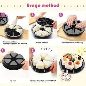 6-in-1 Sushi Rice Ball Mold