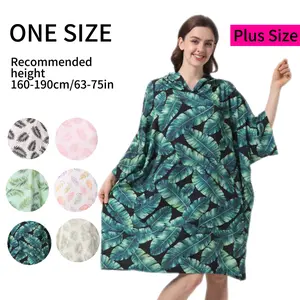 Summer Loungewear, Jungle Print Hoodie, Quick-Dry Breathable, Soft Comfort, Beach Surf Swimwear, Lightweight Convenient