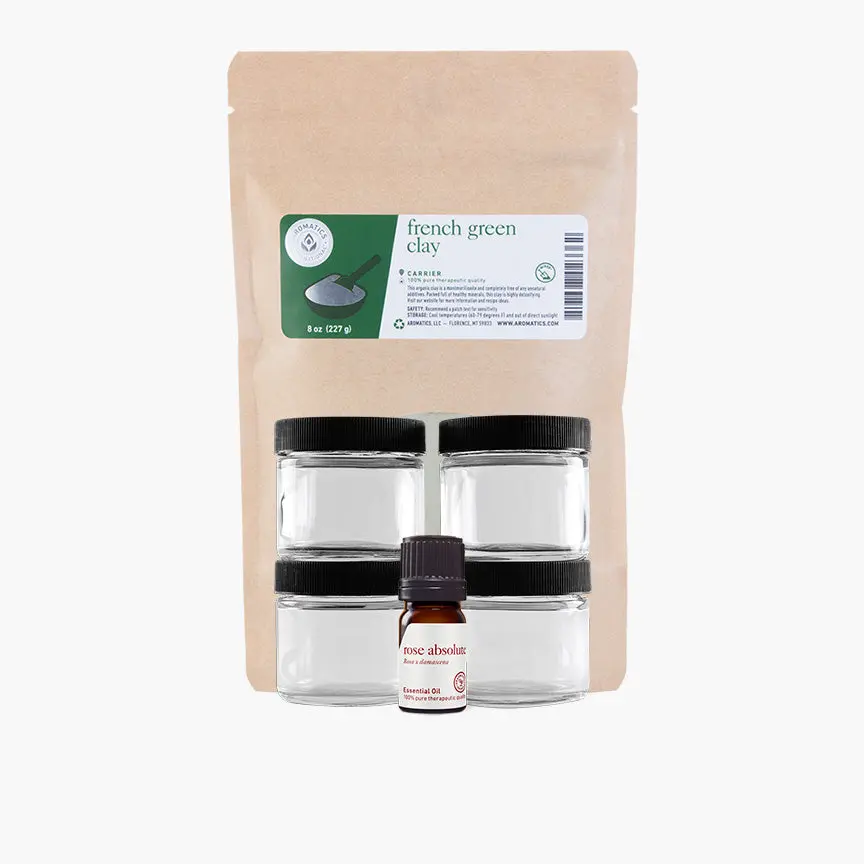 Green Clay & Honey Face Mask Bundle For Skincare Wellness
