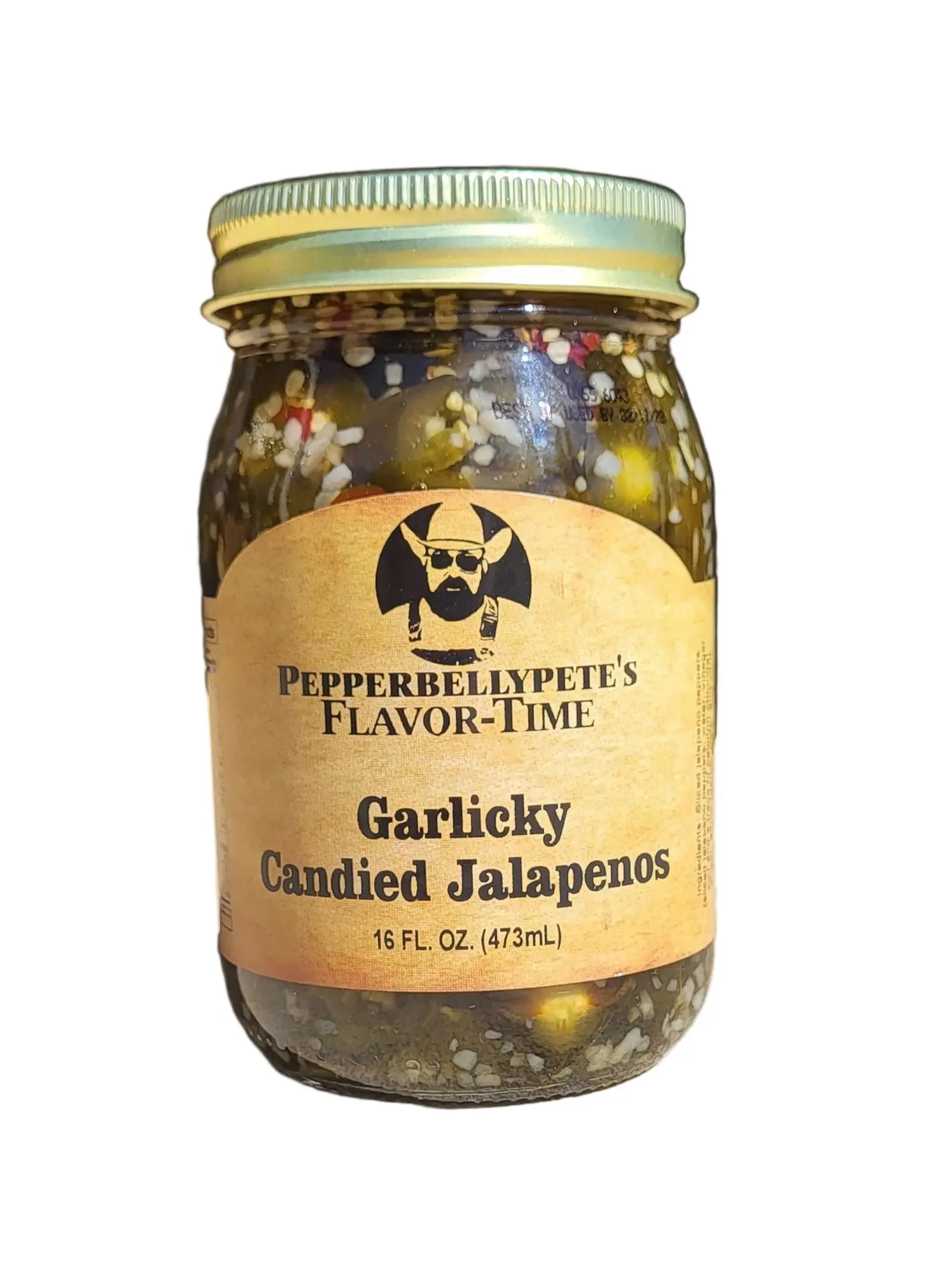 Pepper Belly Pete's Garlicky Candied Jalapenos, Canned Pantry Pickled