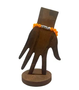 Smart (1pc) Pony Bead Orange Beaded Bracelet