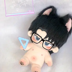 40cm Rivaille Ackerman Cotton Doll Anime Attack on Titan Levi Cosplay Dress-up Clothes 20cm Plush Doll Toy Kids Birthday Gifts