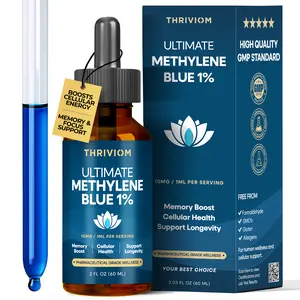 Ultimate Methylene Blue 1% - 60ml Body Supplement for Cognitive Support & Cellular Support - Pharmaceutical Grade - GMP Certified
