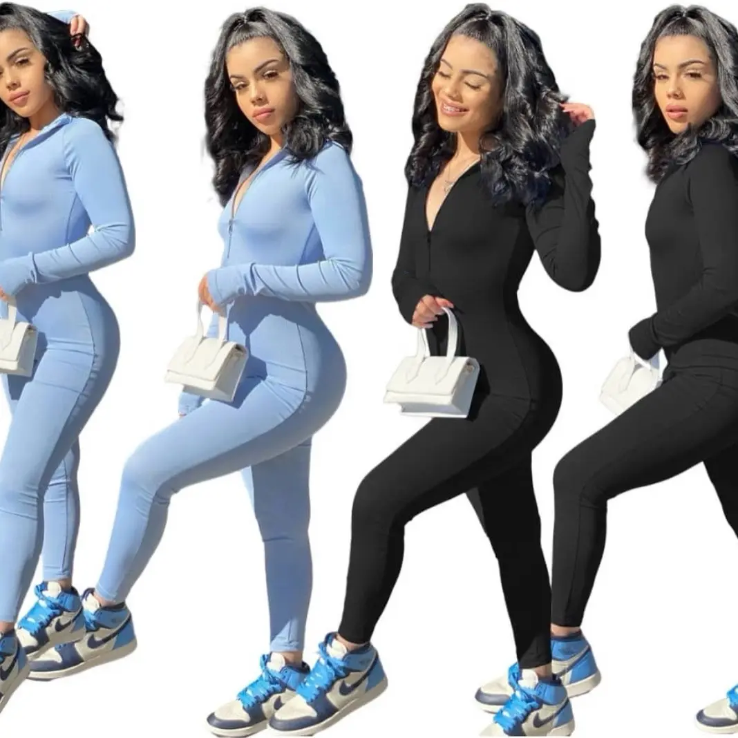 WOMEN LONG SLEEVE WINTER JUMPSUIT Comfortable Cute Womenswear