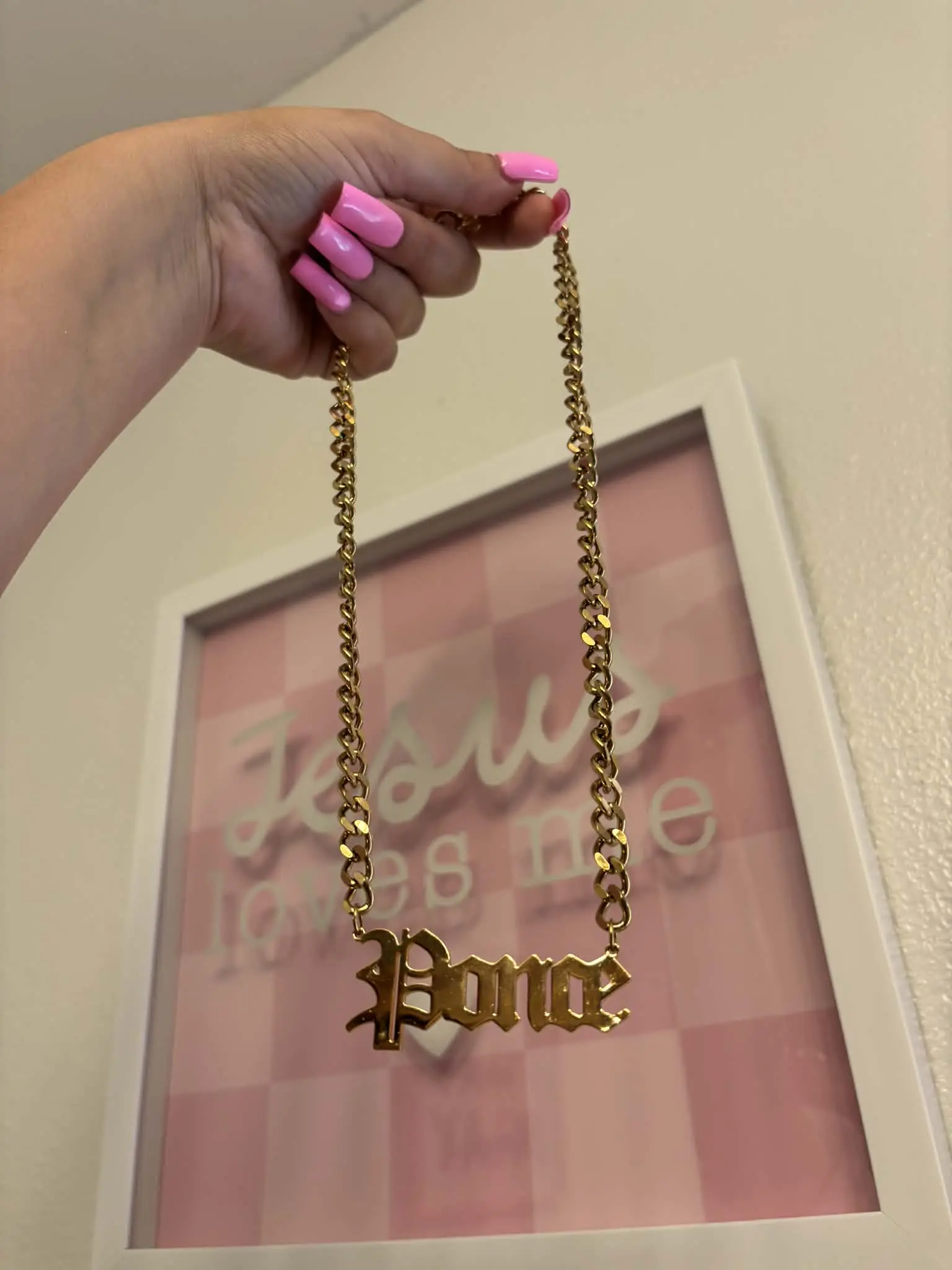 Custom Name 8mm Cuban Chain