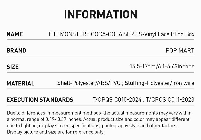 POP MART THE MONSTERS COCA-COLA SERIES-Vinyl Face Blind Box, Labubu Collectible Toys, Valentine’s Day Gifts-2.0