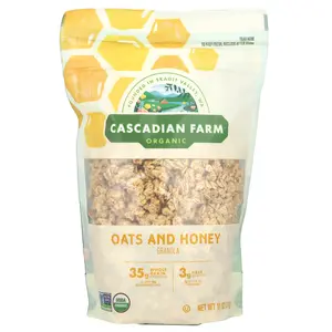 Cascadian Farm Organic Oats and Honey Granola, 11 oz (311 g)