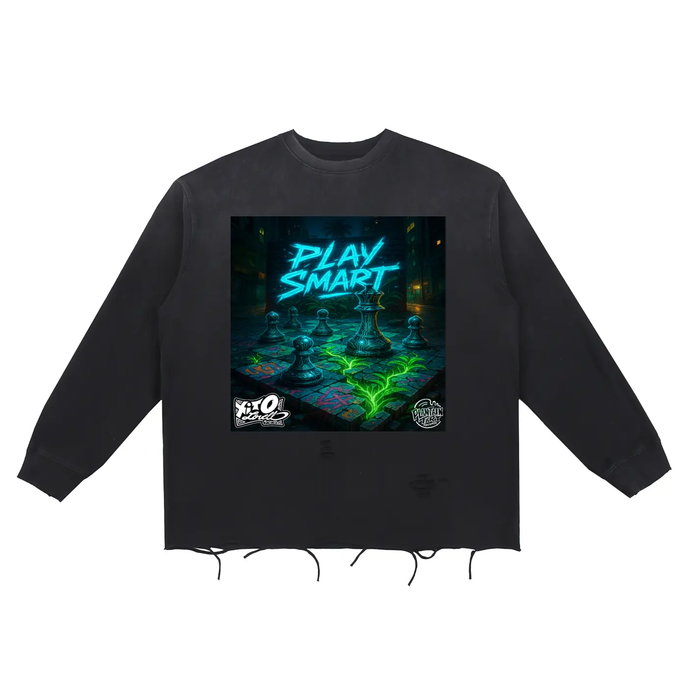 🔥 XITO LOVELL – “PLAY SMART” OFFICIAL TEE By Plantain Tart Records