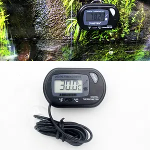 Fish Tank Thermometer Waterproof Electronic Thermometer ST-3 Digital LCD Screen Sensor Thermometer Controller with Probe