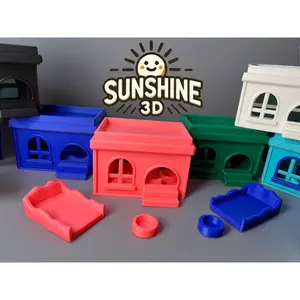 Customizable Home for Mini Friend Figuines - Perfect Accessory for Mini Friend Packs