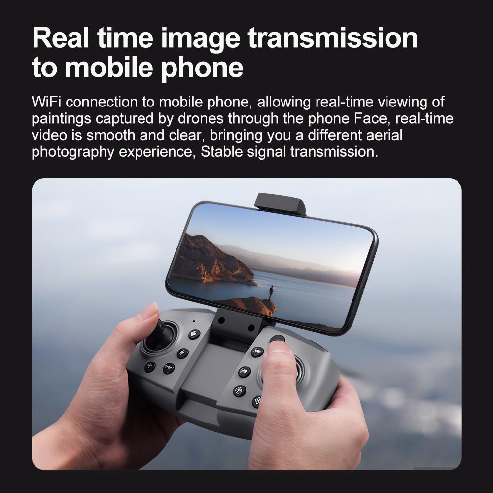 HD Mini RC Drone with Dual Cameras, Optical Flow Positioning, 360° Stunt Rolls, One-Key Takeoff and Landing, Ideal for Beginners, Indoor/Outdoor Flight, Includes 2 Batteries, Stable and Easy to Control obstacle avoidance