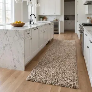 Unique Loom 3127989 Area Rug, 2 x 6, Taupe