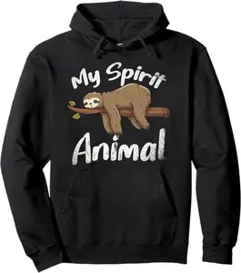 My Spirit Animal Sloth Pullover Hoodie