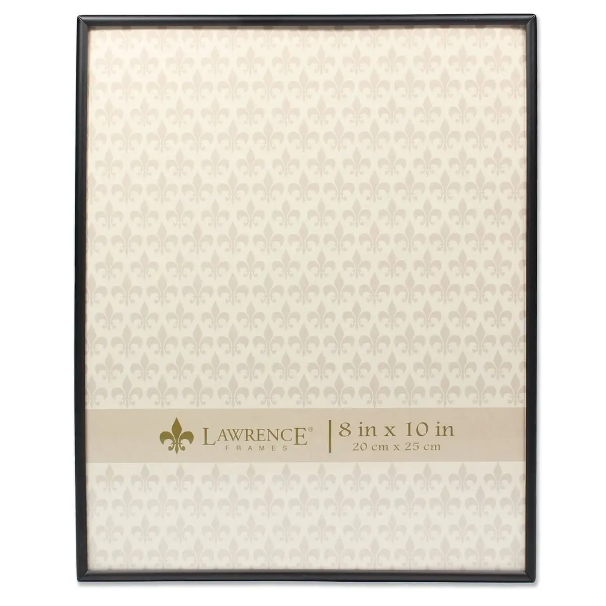 LawrenceFrames 8 x 10 in. Simply Picture Frame, Black