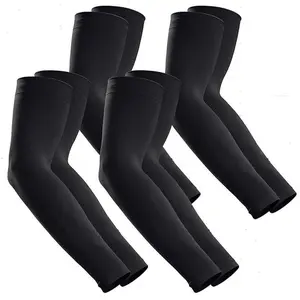 Sun Protection UV Arm Sleeves for Men Women Youth UPF 50+ Compression Cooling Football Sleeves FallFreshness Summervibes