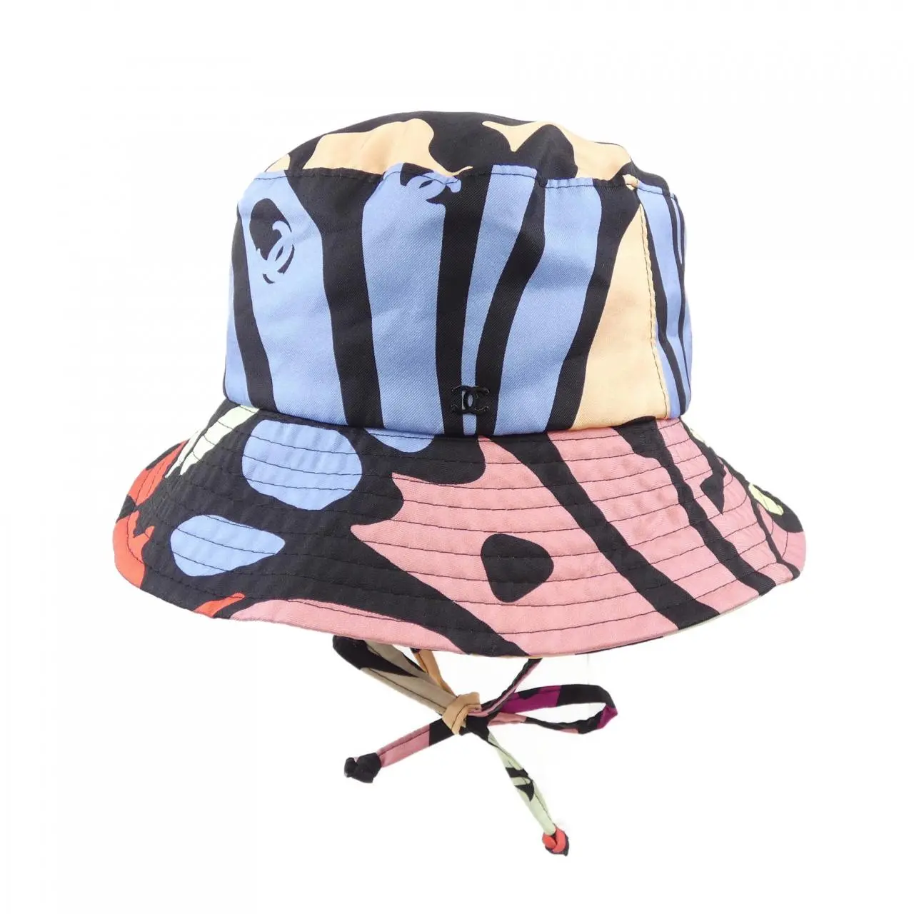 Pre-owned CHANEL Cotton Small Leather Goods Hat