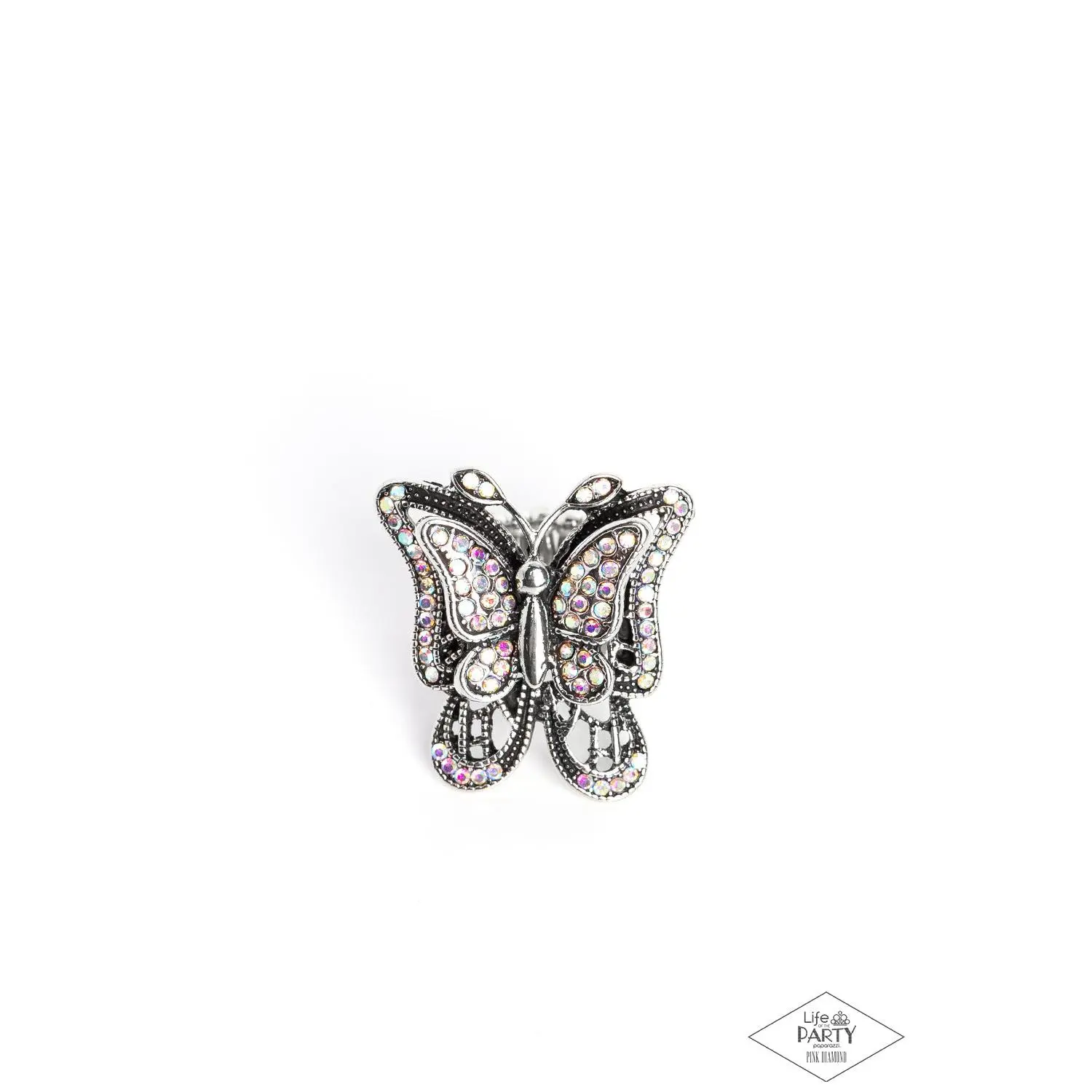 Free To Fly Multi ✧ Iridescent Butterfly Ring
