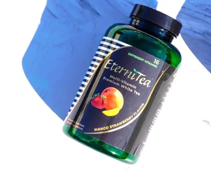 EterniTea "Multi-Vitamin Premium White Tea - Mango Strawberry Flavor " Natural /Organic