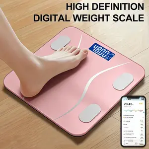 Digital Bathroom Scale, Home Weight Scale, Accurate Body Composition Scale, Smartphone APP, Precision Health Monitor