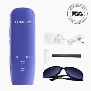 Lumissy IPL Laser Hair Removal Device | FDA Cleared, Ice Cooling, Pain-Free Fast Results, Permanent Hair Removal for Face & Body | Smooth Skin at Home