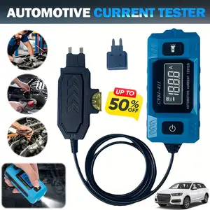 Automotive Circuit Fault Probe Tester, 20A 48V-High-Precision Current Tester, 2-in-1 Wire Tracer Short Finder, Car Relay Fuse Checker with LED Display & Front Light NEW