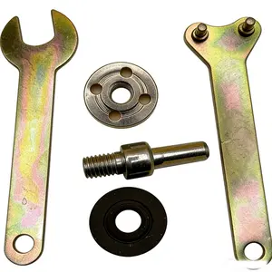 2-Piece Drill-to-Angle Grinder Connecting Rod Set10-13mm Adjustable Rotary Drive Shaft AccessoryAngle Grinder Adapter with WrenchWorks with Polishing Pads, Grinding Discs & Cutting WheelsIdeal for Home Emergency Use
