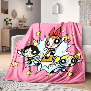 The Powerpuff Girls A (28) Printed plush blankets are suitable for all seasons, soft and comfortable for sofas, mattresses, offices, outdoor use, camping, travel, and home use. Perfect for Bl