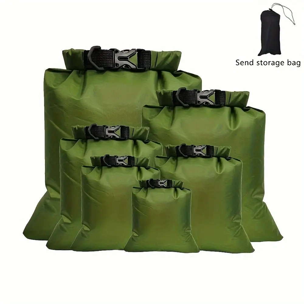 Ultra-Lightweight Outdoor Storage Bag Set, Large Capacity Durable Organizer Bags, Ideal for Hiking, Camping & More