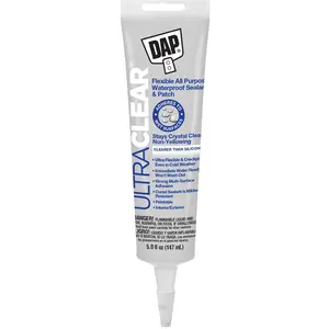 DAP  5 oz Ultra Clear Flexible Sealant