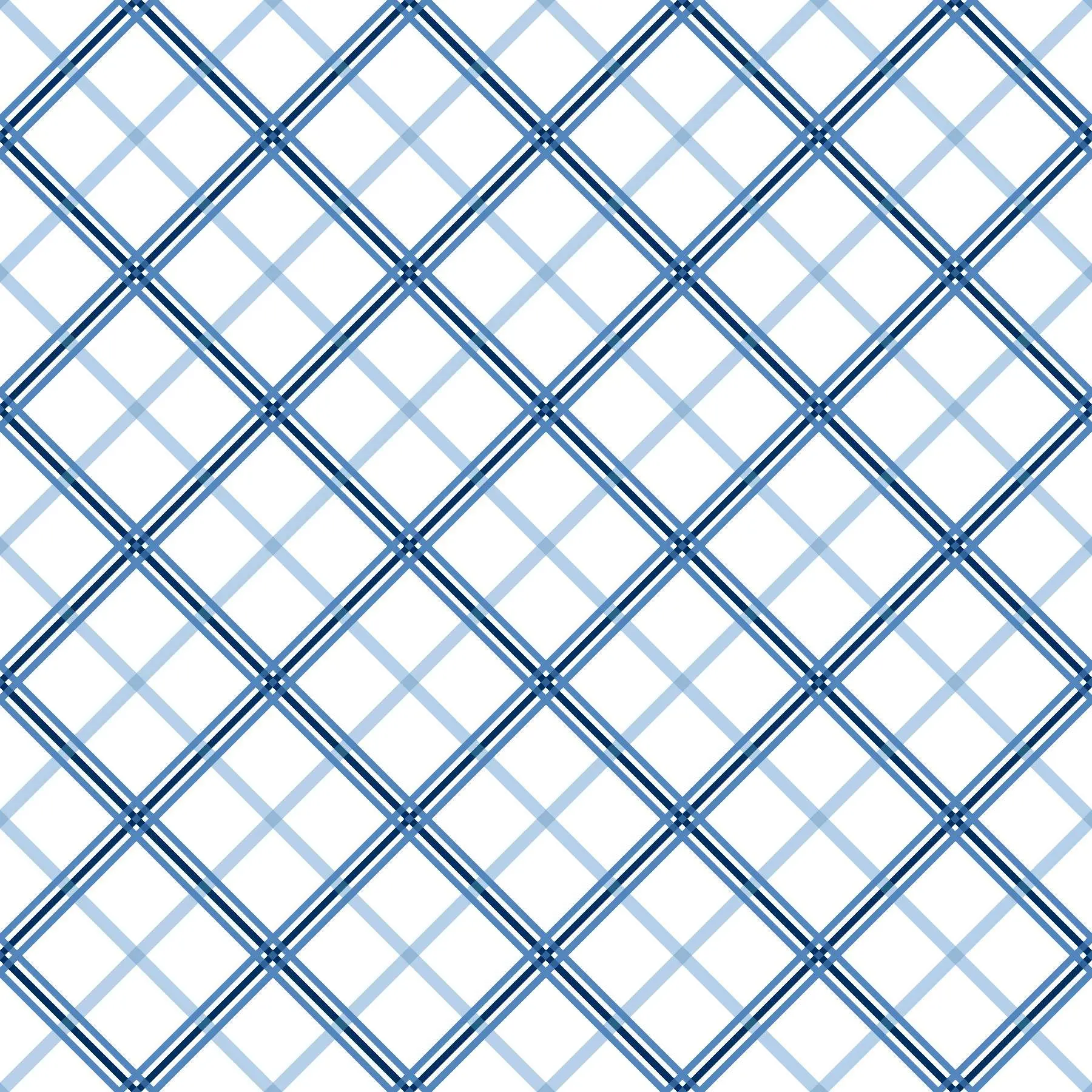 Fabric Maywood Studio Blue Plaid Kimberbell Basics by the Quarter Yard MAS8262-B