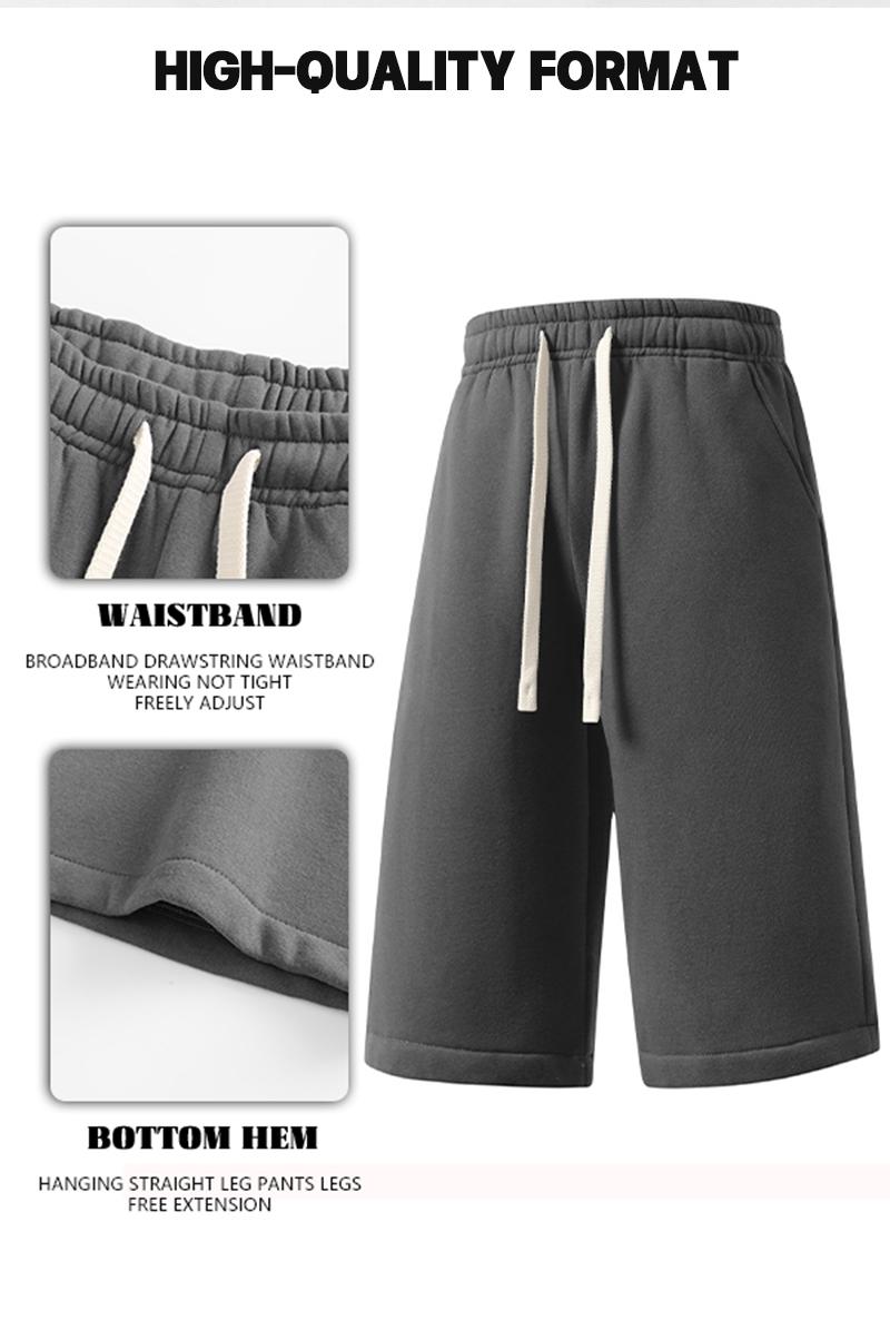 Men's Solid Pocket Waist Shorts, Lightweight Breathable Shorts, Casual Breathable Comfortable Shorts for Running Gym Workout, Men's Bottoms for All Seasons