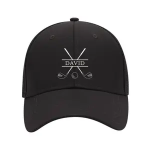 Embroidered Custom Name Golf Hat, Personalized Daddy Golfer Hat