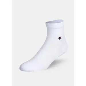 White | Womens Low Crew Sock