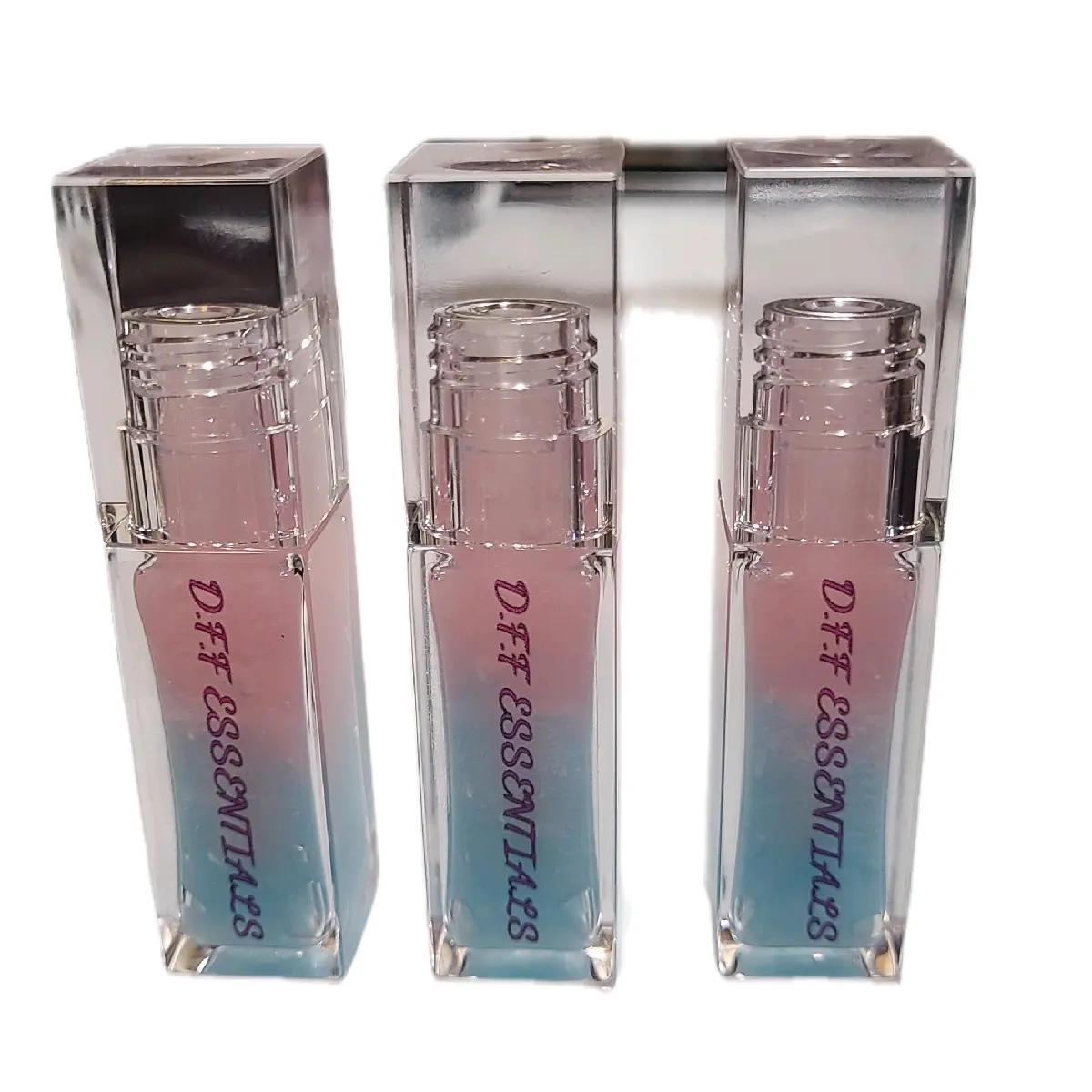 D.F.F Essentials Cotton Candy Lipgloss - Sweet Fruity Scent, Long-Lasting Shine, Soft & Smooth Lips, Perfect for Makeup Routine