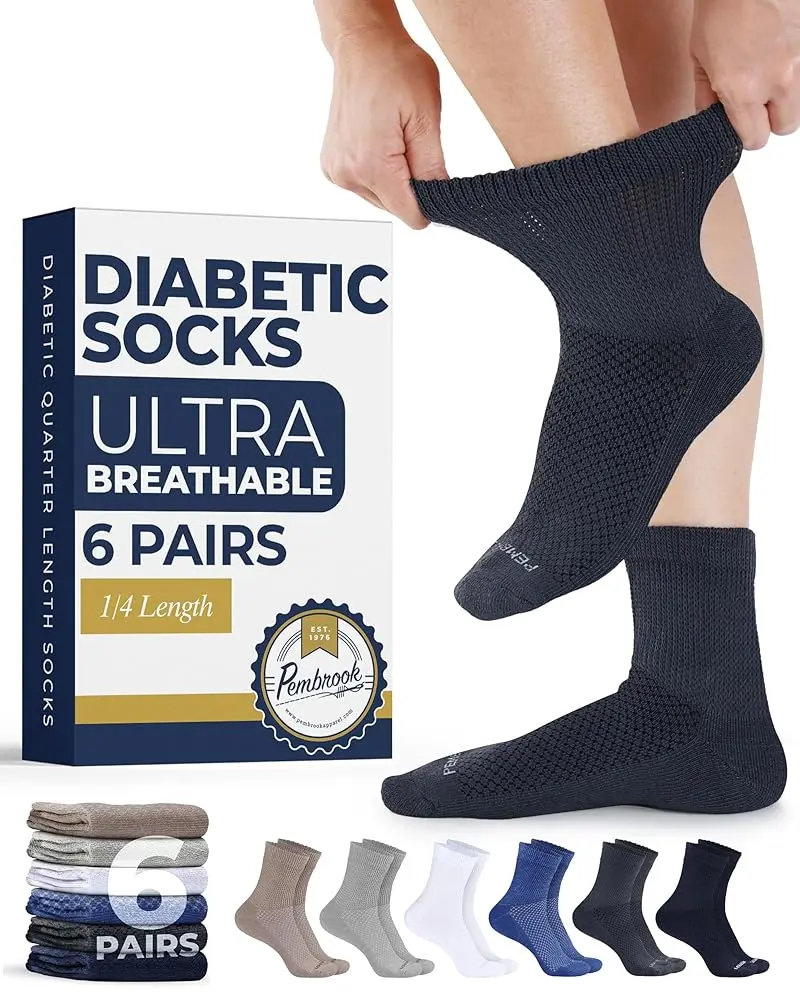 Browns, Blues & Neutrals - 6 Pairs