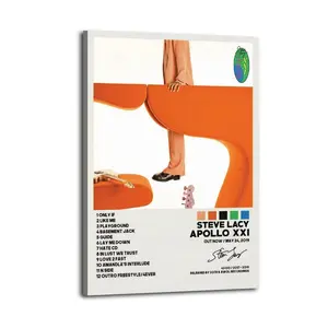 Apollo XXI-Steve Lacy Canvas Aesthetic For The Bedroom Wall Sitting Room Dormitory Wall Office Wall Poster Decorative Painting Canvas Wall