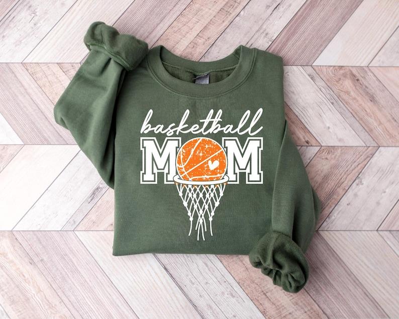 Basketball Mom Sweatshirt, Basketball Mom Hoodie, Basketball Lover Shirt, Basketball Mama Sweatshirt, Basketball Gift, Basketball Season Tee