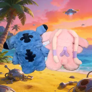 Plush Hot Water Bottle Cover, Cute Cartoon Design, Girls & Kids Gift, Soft Warm Cozy Home Accessory, Perfect Gift for Family Friends