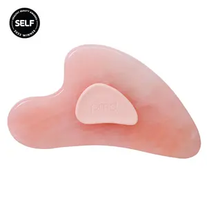 PMD Gua Sha RQ - PMD Beauty Rose Quartz Facial Tool for Shaping, Toning, and Lifting