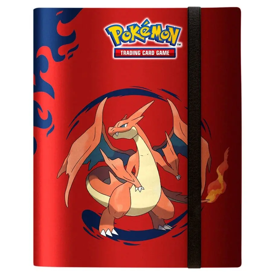 Ultra PRO: 9 Pocket pro - Pokemon Mega Charizard Portfolio [Strap Binder]