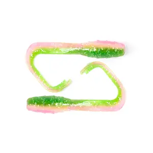 Googan Baits Chubby Grubby Fishing Bait with Sickle Tail for Crappie White Bass & Panfish 1.75" Length Googan Baits Chubby Grubby Fishing Bait with Sickle Tail for Crappie White Bass & Panfish 1.75" Length