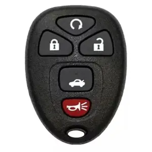 5 Button Keyless Entry Remote Replacement for Chevrolet Impala, Monte Carlo 2005 - 2013 FCC ID: OUC60270 IC: 850K60270 PN: 10337867, 15912860