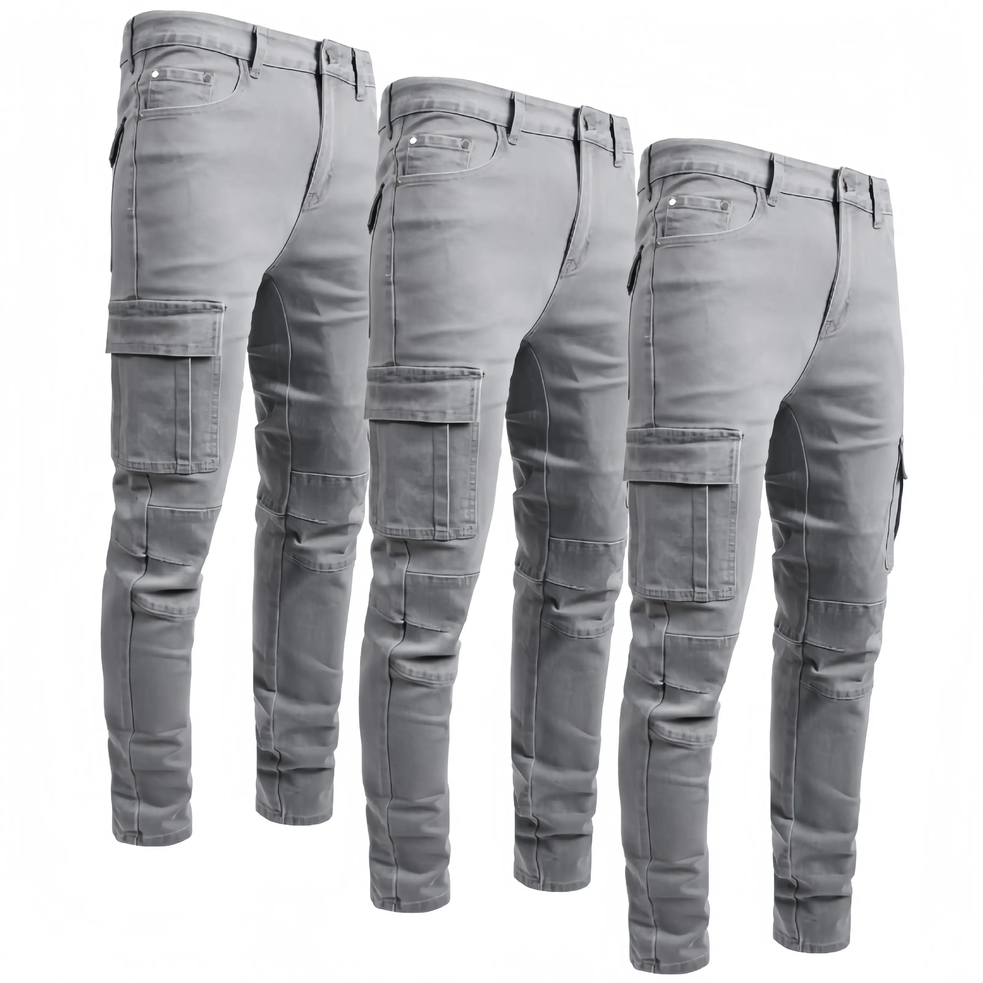 (3 Pack)Grey-Grey-Grey