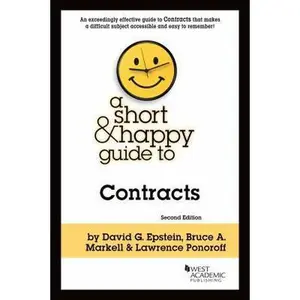 USED-A Short and Happy Guide to Contracts (Short & Happy Guides) by David Epstein (Paperback)